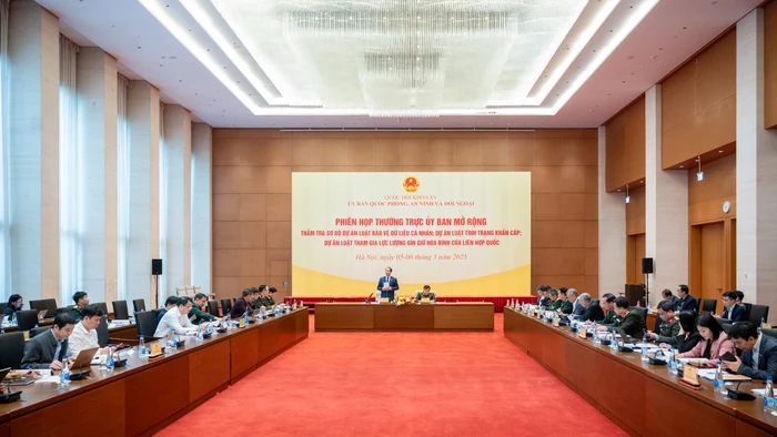 Quang cảnh phiên họp.